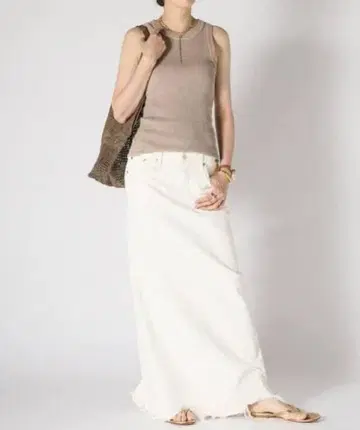 [SURT] MAXI I LINE 스커트