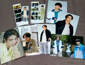 타카라노비드로 생사진 프리쿠풍 카드 세트 이와세 히로시 코니시 에이토