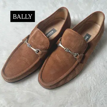 컨디션 최상 발리 비트 로퍼 브라운 7 1/2 26.5 스웨이드