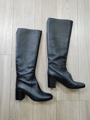 1206 이탈리아제 천연 가죽/가죽 롱 부츠