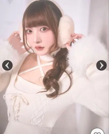 미개봉 새상품 미셸 마카롱 케이블 퍼 니트 셋업 XS