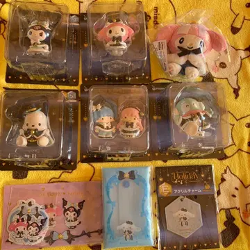 happy 복권 산리오 피규어 5종 세트 + 덤 포함