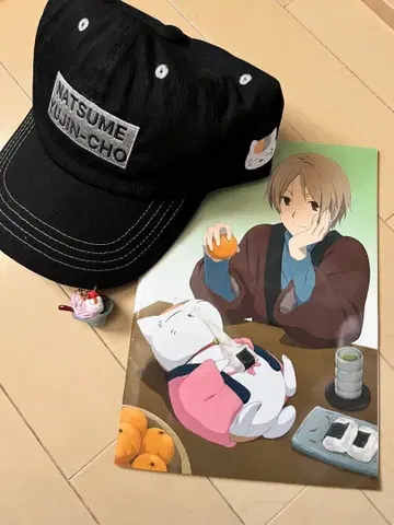 나츠메 우인장 캡, 볼체인, 노트 세트