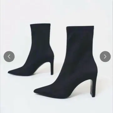 스즈키 아미 씨 스틸레토 숏부츠 스트레치 9cm M 사이즈