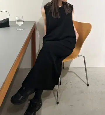 아메스리 레이어드 원피스 세트