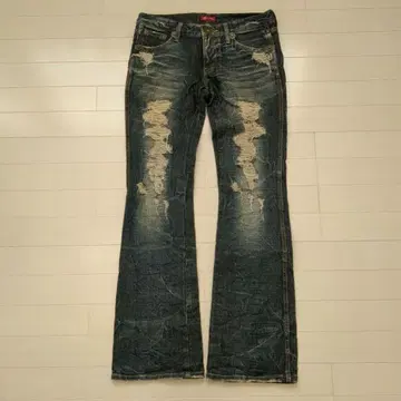 MARAXIA 마라키아 데님 청바지 데미지 가공 남성용 사이즈 30