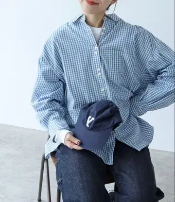 팰리시 par ici 체크 셔츠