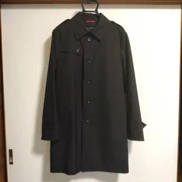 블랙 트렌치코트