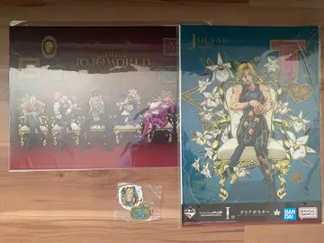 죠죠의 기묘한 모험 제일복권 쿠죠 죠린 스티커 클리어 죠죠 월드