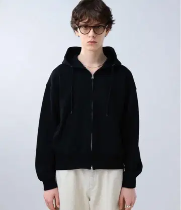 [ LURAKU ] 원 포인트 더블 지퍼 후디 L 사이즈 완전 완판템