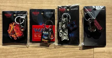 스트레인저 싱스 키링 3coins 4개 세트 2