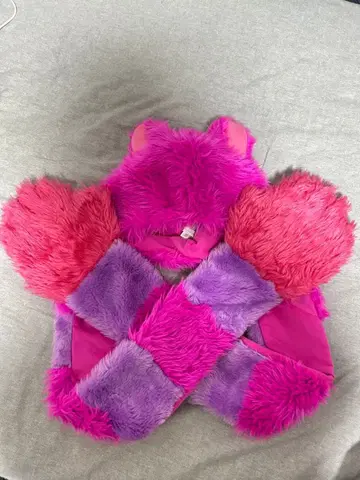 디즈니 리조트 체셔 고양이 팬캡 머플러