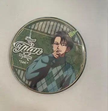 진격의 거인 프린스 호텔 리바이 후드 스위츠 특전 트레이딩 캔뱃지