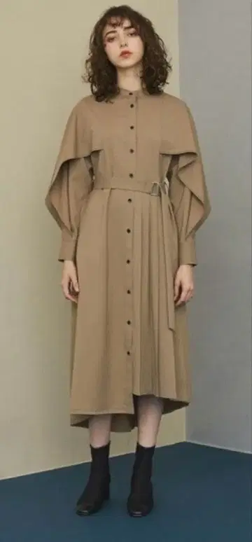 UNITED TOKYO 아지메 플레어 원피스