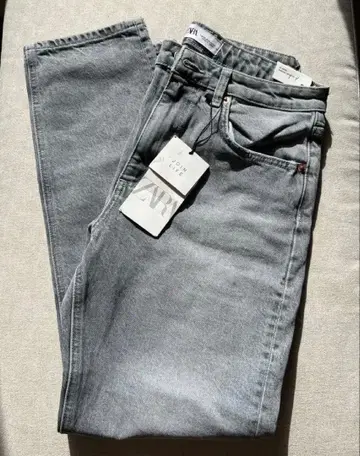 새상품 ZARA 하이라이즈 슬림핏 데님 38