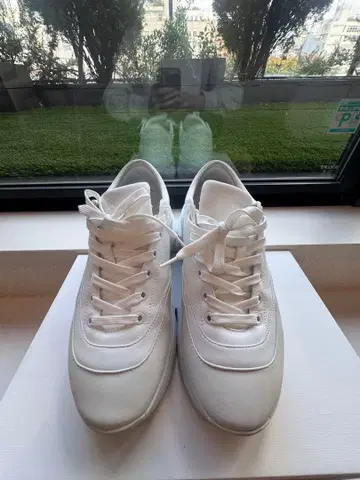 FILLIN SYPHON 통굽 스니커즈 쉬폰 26cm C