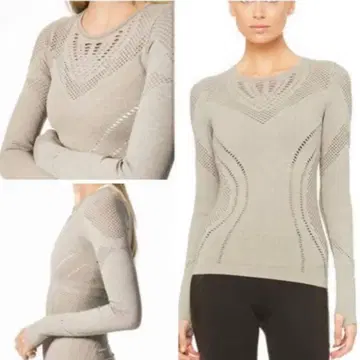 alo yoga 상의 긴팔 S 사이즈