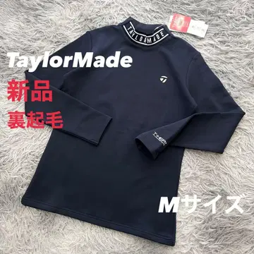 새상품 테일러메이드 모크넥 긴팔 셔츠 속기모 네이비 M 사이즈