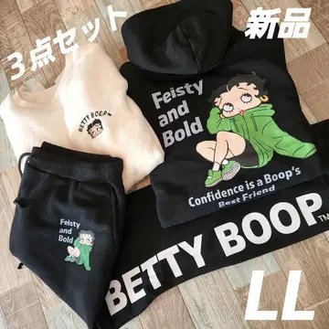 새상품 베티 후드티 셋업 LL 베티 부프 BETTYBOOP