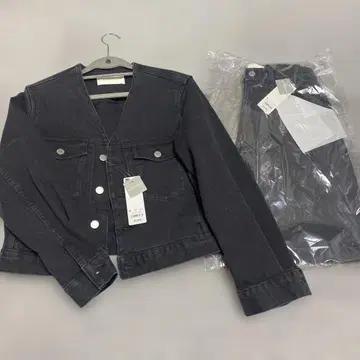 GU and beautiful people G자켓&청바지 세트S