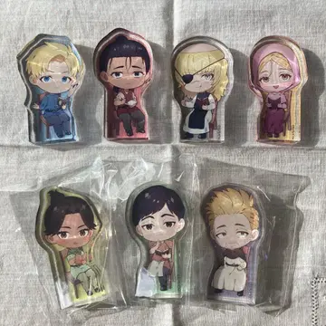 치. 지구의 운동에 대하여 아크릴 마스코트 세트