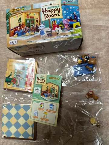 [ 미사용 새상품 ] 동물의 숲 해피룸 리멘트 마메키치 & 밤돌이