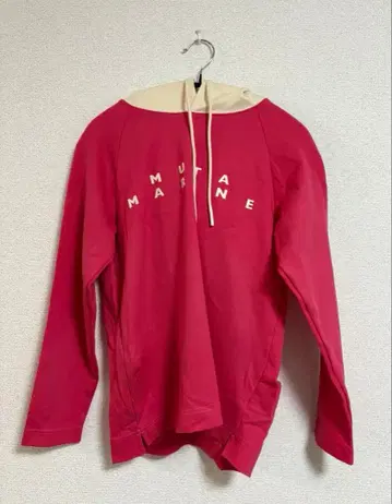 muta 무타 하이텐션 저지 풀오버 후드티 사이즈 0