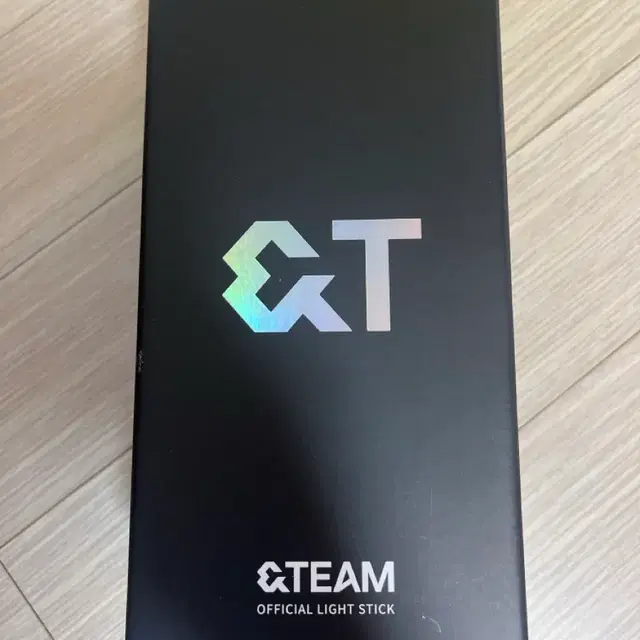 앤팀 응원봉 미개봉