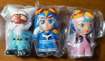 유니 파이브 타임보칸 손가락 인형 3체 세트 탕페이&준코&키에다 박사