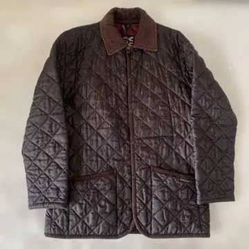 라벤햄 퀼팅 자켓 브라운
