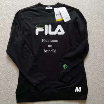 새상품 FILA 블랙 맨투맨 M 사이즈
