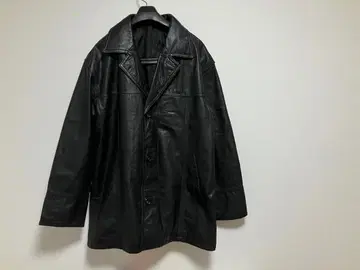 가죽 카 코트 블랙 ovy