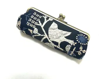 점과 선 무늬 제작소 bird garden 패치워크 펜 케이스