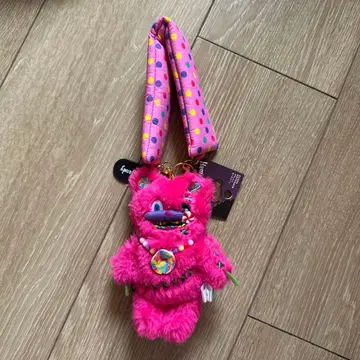 몬스터형 핑크 키링