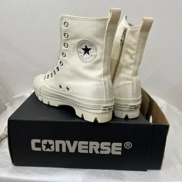 CONVERSE 화이트 하이컷 스니커즈