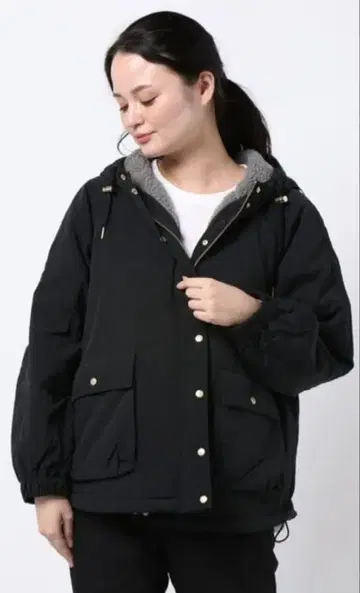 Samansa Mos2 blue 새상품급 보아 마운틴 파카 24시간 배송