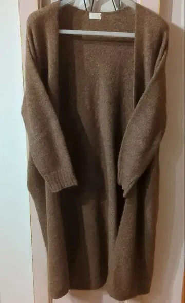 소노 니트 롱 가디건 익명 배송