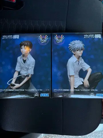 SEGA VIGNETTEUM 이카리 신지 나기사 카오루 피규어 세트