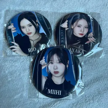 niziu RISEUP RIO AYAKA MIHI 캔뱃지