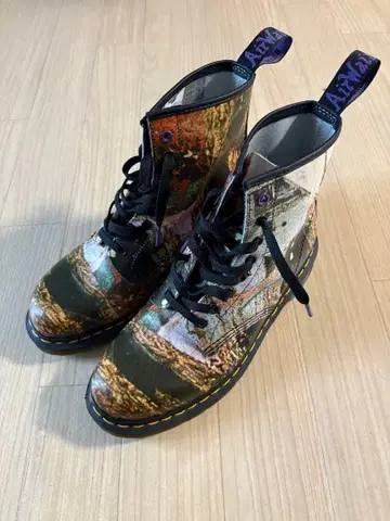 닥터마틴 x 블랙 사바스 콜라보 부츠 키요하루