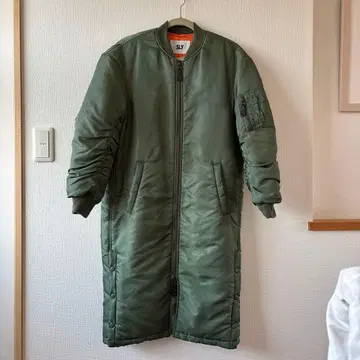 미사용품 SLY MA-1 롱 코트