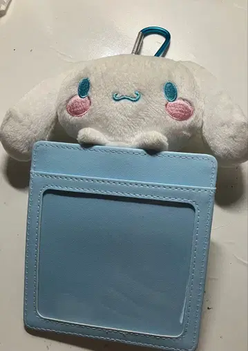 시나모롤 카드 홀더 봉제 인형 포함