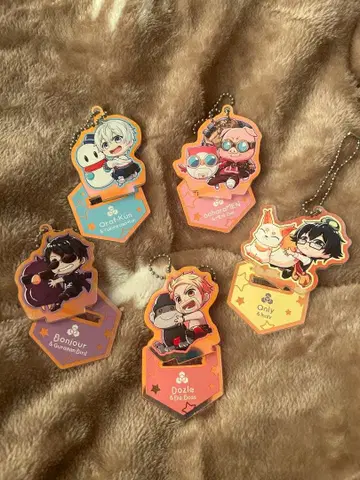 도즈루사노 오토모다치 아크릴 스탠드 키링 세트