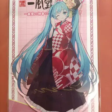 잇푸도 x 하츠네 미쿠 콜라보 아크릴 스탠드