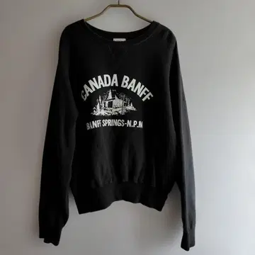 THE SHINZONE 캐나다 밴프 트레이닝복 블랙 긴팔