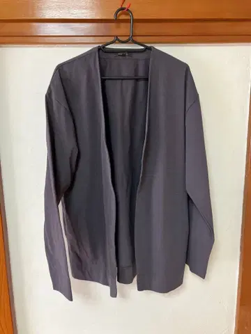 아오야마 양복 CHRISTIAN ORANI 다크 그레이 가디건 L 사이즈