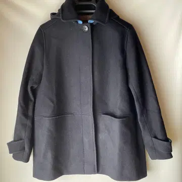 [ Paul Smith/폴스미스 ] 후드 부착 숏 울 코트 블랙