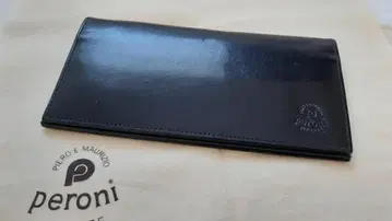 이탈리아제 페로니 peroni 장지갑 천연 가죽 블랙 컬러