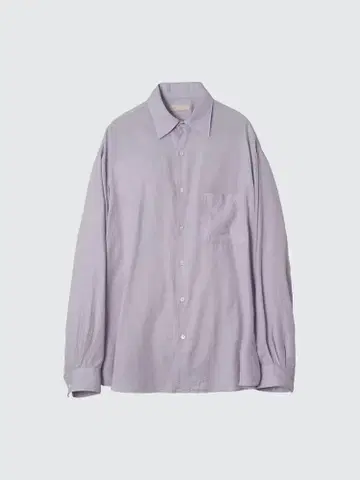 YOKE GARMENT DYEDCOTTON SILK TWILL SHIRT