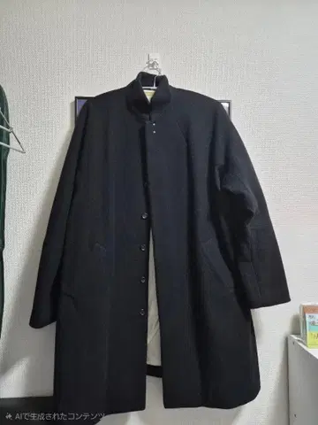 suzuki tajayuki 울 혼방 롱 코트